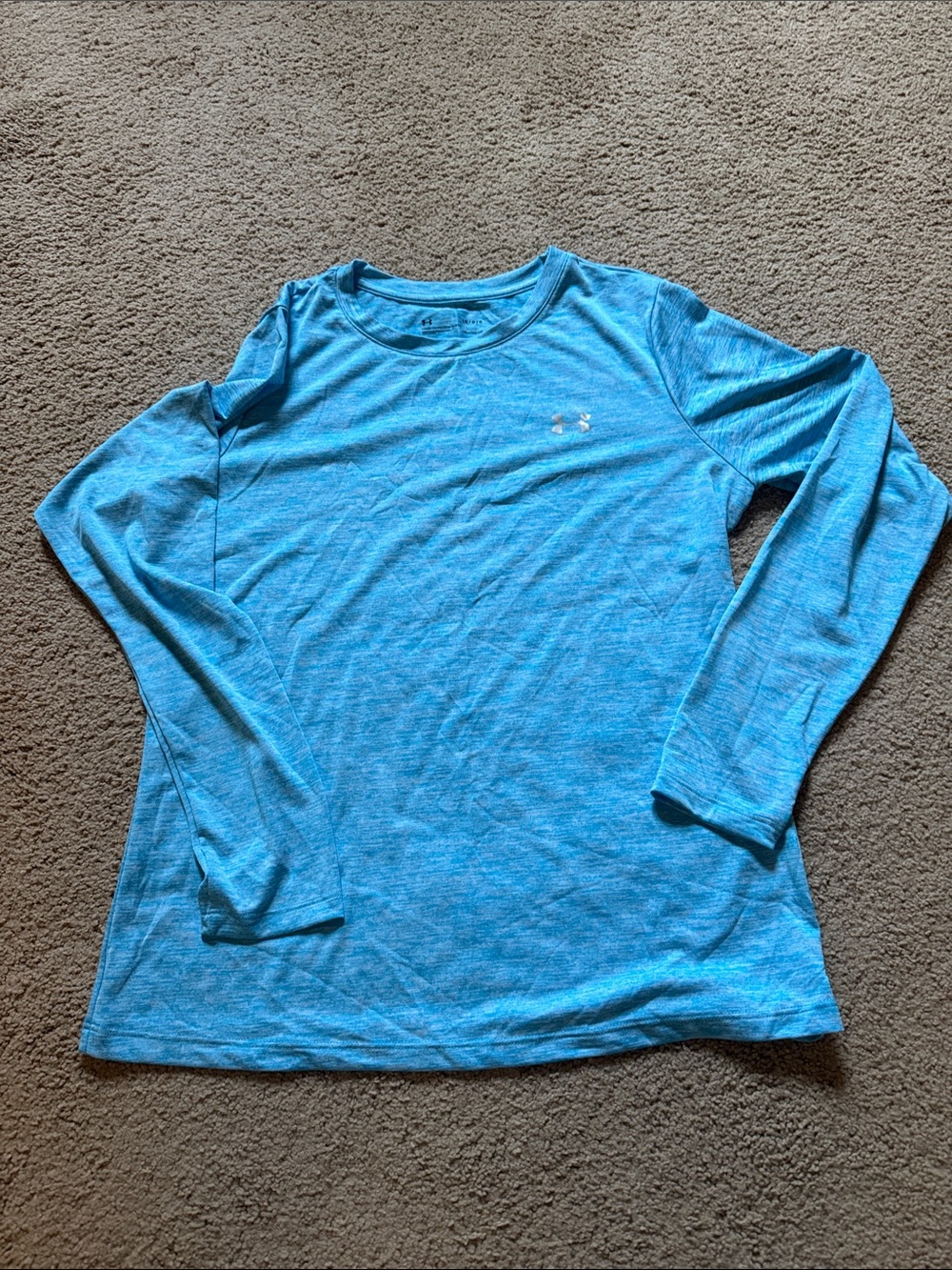 Under Armour Women’s Long Sleeve Tech Tee - Light Blue